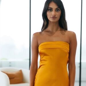 Hello Molly Golden Dress